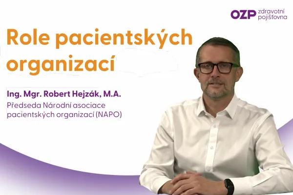 Pacientské organizace a jejich role (video)