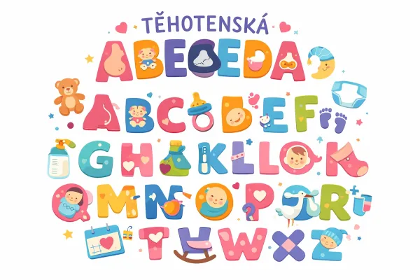 Těhotenská abeceda: pojmy od A do Z