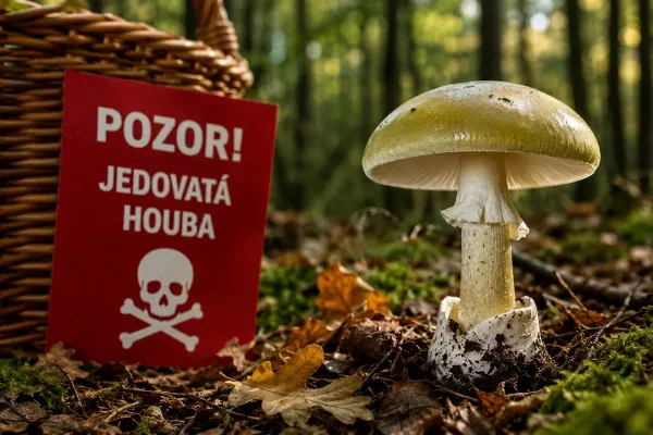 Muchomůrka zelená: Otrava může přijít až po hodinách